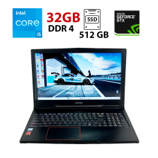 Ігровий ноутбук Б-клас MSI Raider GE63 RGB 9SG / 15.6" (1920x1080) IPS / Intel Core i7-9750H (6 (12) ядер по 2.6 - 4.5 GHz) / 32 GB DDR4 / 512 GB SSD + 1000 GB HDD / nVidia GeForce RTX 2060, 6 GB GDDR6, 192-bit / WebCam б/в