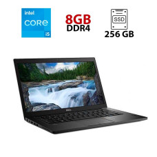 Ультрабук Б-клас Dell Latitude 5490 / 14" (1366x768) TN / Intel Core i5-8350U (4 (8) ядра по 1.7 - 3.6 GHz) / 8 GB DDR4 / 256 GB SSD / Intel UHD Graphics 620 / WebCam / USB 3.1 / HDM б/в