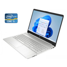 Ультрабук HP 15-dy2067ms / 15.6" (1920x1080) IPS / Intel Core i5-1135G7 (4 (8) ядра по 2.4 - 4.2 GHz) / 8 GB DDR4 / 512 GB SSD / Intel Iris X Graphics / WebCam / Win 11 Home б/в