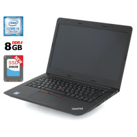 Ноутбук Lenovo ThinkPad E470 / 14" IPS / Core i5-7200U (2(4) ядра по 2.5-3.1GHz) / 8GB DDR4 / 256GB SSD NEW / HD Graphics 620 / WebCam / HDMI б/в
