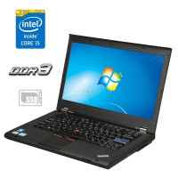 Ноутбук Lenovo ThinkPad T420 / 14" (1366x768) TN / Intel Core i5-2520M (2 (4) ядра по 2.5 - 3.2 GHz) / 8 GB DDR3 / 240 GB SSD / Intel HD Graphics 3000 / WebCam б/в