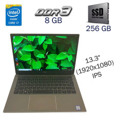 Ультрабук Б-клас Dell Latitude 3301 / 13.3" (1920x1080) IPS / Intel Core i7-8565U (4 (8) ядра по 1.8 - 4.6 GHz) / 8 GB DDR3 / 256 GB SSD / Intel UHD Graphics for 8th Generation / WebCam б/в
