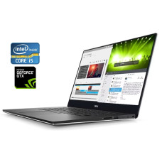 Ігровий ноутбук Dell XPS 15 9560 / 15.6" (1920x1080) IPS / Intel Core i5-7300HQ (4 ядра по 2.5 - 3.5 GHz) / 16 GB DDR4 / 256 GB SSD / nVidia GeForce GTX 1050, 4 GB GDDR5, 128-bit / WebCam б/в