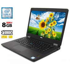Ноутбук Б-клас Dell Latitude 5490 / 14" (1366x768) TN / Intel Core i5-7300U (2 (4) ядра по 2.6 - 3.5 GHz) / 8 GB DDR4 / 256 GB SSD M.2 / Intel HD Graphics 620 / WebCam / Fingerprint / HDMI / Windows 10 б/в