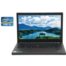 Нетбук Lenovo ThinkPad X270 / 12.5" TN / Intel Core i5-6200U (2(4) ядра по 2.3-2.8 GHz) / 4GB DDR4 / 256GB SSD / HD Graphics 520 / WebCam / Win 10 Pro б/в