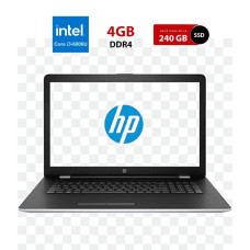 Ноутбук Б-клас HP 15-bs530ng / 15.6" (1366x768) TN / Intel Core i3-6006U (2 (4) ядра по 2.0 GHz) / 4 GB DDR4 / 240 GB SSD / Intel HD Graphics 520 / WebCam б/в