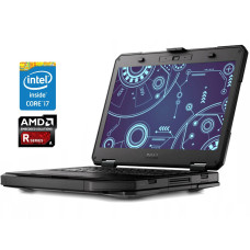 Захищений ноутбук Dell Latitude Rugged 5414 / 14" (1920x1080) IPS / Intel Core i7-6600U (2 (4) ядра по 2.6 - 3.4 GHz) / 32 GB DDR4 / 256 GB SSD M.2 / AMD Radeon R7 M360, 2 GB DDR3, 64-bit / WebCam б/в