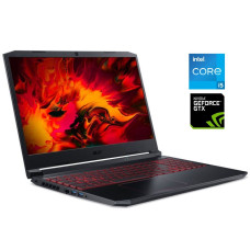Ігровий ноутбук Acer Nitro 5 N20C1 / 15.6" (1920x1080) IPS / Intel Core i5-11400H (6 (12) ядра по 2.2 - 4.5 GHz) / 16 GB DDR4 / 512 GB SSD / nVidia GeForce GTX 1650, 4 GB GDDR6, 128-bit / WebCam б/в
