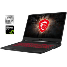 Ігровий ноутбук MSI GL75 Leopard 10SDK / 17.3" (1920x1080) IPS / Intel Core i7-10750H (6 (12) ядер по 2.6 - 5.0 GHz) / 16 GB DDR4 / 512 GB SSD / nVidia GeForce GTX 1660 Ti, 6 GB GDDR6, 192-bit / WebCam б/в