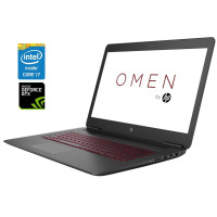 Ігровий ноутбук HP Omen 17-w053dx / 17.3" (3840x2160) IPS / Intel Core i7-6700HQ (4 (8) ядра по 2.6 GHz - 3.5 GHz) / 16 GB DDR4 / 128 GB SSD + 1000 GB HDD / nVidia GeForce GTX 965M, 4 GB GDDR5, 128-bit / WebCam б/в