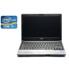 Ноутбук A-клас Fujitsu LifeBook S762 / 13.3" (1366x768) TN / Intel Core i5-3320M (2 (4) ядра по 2.6 - 3.3 GHz) / 8 GB DDR3 / 240 GB SSD / Intel HD Graphics 4000 / WebCam / DVD-RW / Win 10 Pro б/в