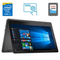 Ноутбук-трансформер Dell Inspiron 7558 / 15.6" (1920x1080) IPS Touch / Intel Core i5-5200U (2 (4) ядра по 2.2 - 2.7 GHz) / 8 GB DDR3 / 256 GB SSD / Intel HD Graphics 5500 / WebCam / HDMI б/в
