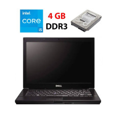 Ноутбук Б-клас Dell Latitude E6410 / 14" (1440x900) TN / Intel Core i5-520M (2 (4) ядра по 2.4 - 2.93 GHz) / 4 GB DDR3 / 250 GB HDD / Intel HD Graphics / WebCam б/в