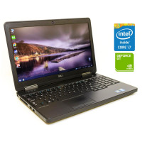 Ігровий ноутбук Dell Latitude E5540 / 15.6" (1920x1080) TN / Intel Core i7-4600U (2 (4) ядра по 2.1 - 3.3 GHz) / 8 GB DDR3 / 240 GB SSD / nVidia GeForce GT 720M, 2 GB DDR3, 64-bit / WebCam / Win 10 Pro б/в