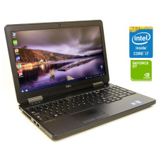 Ігровий ноутбук Dell Latitude E5540 / 15.6" (1920x1080) TN / Intel Core i7-4600U (2 (4) ядра по 2.1 - 3.3 GHz) / 8 GB DDR3 / 240 GB SSD / nVidia GeForce GT 720M, 2 GB DDR3, 64-bit / WebCam / Win 10 Pro б/в