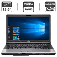 Ноутбук Fujitsu LifeBook E752 / 15.6" TN / Core i5-3210M (2(4) ядра по 2.5-3.1GHz) / 8GB DDR3 / 240GB SSD NEW / HD Graphics 4000 / DVD-ROM б/в