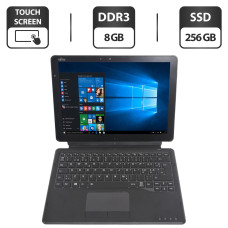 Ноутбук-трансформер Fujitsu Tablet Stylistic V727 / 12.5" IPS Touch / Core i5-7Y57 (2(4) ядра по 1.2-3.3GHz) / 8GB DDR3 / 256GB SSD / HD Graphics 615 / WebCam 5 MP + 8 MP / USB 3 б/в