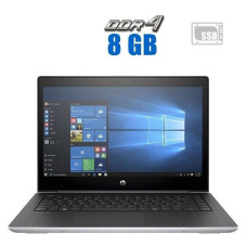 Ультрабук HP ProBook 440 G5 / 14" (1366x768) TN / Intel Core i3-8130U (2 (4) ядра по 2.2 - 3.4 GHz) / 8 GB DDR4 / 120 GB SSD / Intel HD Graphics 620 / WebCam б/в