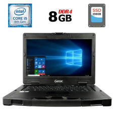 Напівзахищений ноутбук Getac S410 G3/14" (1366x768) TN/Intel Core i5-8265U (4(8) ядра по 1.6 - 3.9 GHz)/8 GB DDR4/256 GB SSD/Intel UHD Graphics 620/USB 3. б/в