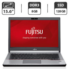 Ноутбук Б-клас Fujitsu LifeBook E734 / 13.3" (1366x768) TN / Intel Core i5-4310M (2 (4) ядра по 2.7 - 3.4 GHz) / 8 GB DDR3 / 128 GB SDD / Intel HD Graphics 4600 / WebCam / VGA б/в