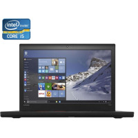 Ноутбук Lenovo ThinkPad T560 / 15.6" (1920x1080) IPS / Intel Core i5-6300U (2 (4) ядра по 2.4 - 3.0 GHz) / 8 GB DDR3 / 256 GB SSD / Intel HD Graphics 520 / WebCam б/в