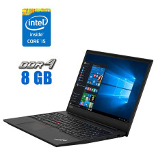 Ноутбук Lenovo ThinkPad E590 / 15.6" IPS / Intel Core i5-8265U (4(8) ядра по 1.6-3.9 GHz) / 8GB DDR4 / 256GB SSD / UHD Graphics / WebCam б/в