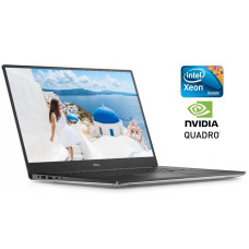 Мобільна робоча станція Dell Precision 5520 / 15.6" (1920x1080) IPS / Intel Xeon E3-1505M v6 (4 (8) ядра по 3.0 - 4.0 GHz) / 16 GB DDR4 / 256 GB SSD / nVidia Quadro M1200, 4 GB GDDR5, 128-bit / WebCam б/в