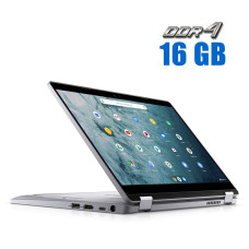 Ноутбук-трансформер Dell Latitude 5300 2-in-1 Chrome / 13.3" (1536x864) IPS Touch / Intel Celeron 4305U (2 ядра по 2.2 GHz) / 16 GB DDR4 / 240 GB SSD / Intel UHD Graphics 610 / WebCam / ChromeOS б/в