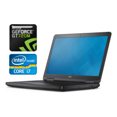 Ноутбук Б-клас Dell Latitude E5540 / 15.6" (1366x768) TN / Intel Core i7-4600U (2 (4) ядра по 2.1 - 3.3 GHz) / 8 GB DDR3 / 240 GB SSD / nVidia GeForce GT 720M, 2 GB DDR3, 64-bit / WebCam / Windows 10 б/в