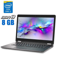 Ноутбук Dell Latitude E7470 / 14" TN / Intel Core i5-6300U (2(4) ядра по 2.4-3GHz) / 8GB DDR4 / 512GB SSD / HD Graphics 520 / WebCam / Win 10 Pro б/в