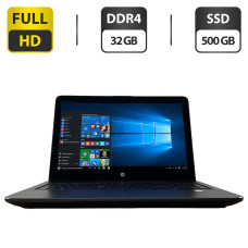 Мобільна робоча станція HP ZBook 15 G4 / 15.6" (1920x1080) IPS Touch / Intel Core i7-7820HQ (4 (8) ядра по 2.9 - 3.9 GHz) / 32 GB DDR4 / 500 GB SSD / Intel UHD Graphics 630 / WebCam / HDMI б/в