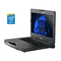 Захищений ноутбук-трансформер Getac S410 / 14" (1366x768) TN / Intel Core i7-6700 (4 (8) ядра по 3.4 - 4.0 GHz) / 12 GB DDR3 / 480 GB SSD / Intel HD Graphics 530 / WebCam / Win 10 Pro б/в