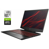 Ігровий ноутбук HP Omen 15t-dh100 / 15.6" (1920x1080) IPS / Intel Core i7-10750H (6 (12) ядер по 2.6 - 5.0 GHz) / 16 GB DDR4 / 512 GB SSD / nVidia GeForce RTX 2070 Max-Q, 8 GB GDDR6, 256-bit / WebCam б/в