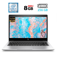 Ультрабук HP EliteBook 840 G6 / 14" (1920x1080) IPS Touch / Intel Core i7-8665U (4 (8) ядра по 1.9 - 4.8 GHz) / 8 GB DDR4 / 256 GB SSD M.2 / Intel UHD Graphics 620 / WebCam / Fingerprint / HDMI б/в