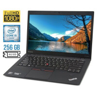 Ультрабук Б-клас Lenovo ThinkPad X1 Carbon (4th Gen) / 14" (1920x1080) IPS / Intel Core i5-6300U (2 (4) ядра по 2.4 - 3.0 GHz) / 8 GB DDR3 / 256 GB SSD M.2 / Intel HD Graphics 520 / WebCam / Fingerprint б/в
