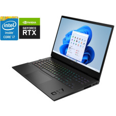 Ігровий ноутбук HP Omen 17-ck000 / 17.3" (2560x1440) IPS / Intel Core i7-11800H (8 (16) ядер по 2.3 - 4.6 GHz) / 16 GB DDR4 / 1000 GB SSD M.2 / nVidia GeForce RTX 3070, 8 GB GDDR6, 256-bit / WebCam / Win 11 б/в