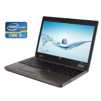 Ноутбук А-клас HP EliteBook 6560b / 15.6" (1600x900) TN / Intel Core i5-2520M (2 (4) ядра по 2.5 - 3.2 GHz) / 4 GB DDR3 / 128 GB SSD / Intel HD Graphics 3000 / WebCam / DVD-RW б/в