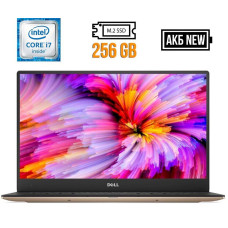 Ультрабук Dell / 13.3" IPS Touch / Core i7-6560U (2(4) ядра по 2.2-3.2 GHz) / 8GB DDR3 / 256GB SSD M.2 / Iris Graphics 540 / WebCam б/в