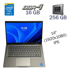 Ультрабук Dell Latitude 7420 / 14" IPS / Intel Core i5-1145G7 (4(8) ядра по 4.4GHz) / 16GB DDR4 / 256GB SSD / Iris Xe Graphics / WebCam б/в