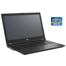 Ноутбук Fujitsu LifeBook E558 / 15.6" (1920x1080) IPS / Intel Core i5-7200U (2 (4) ядра по 2.5 - 3.1 GHz) / 16 GB DDR4 / 480 GB SSD / Intel HD Graphics 620 / WebCam б/в