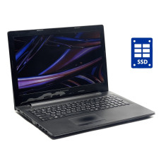 Ноутбук Б-клас Lenovo G50-70 / 15.6" (1366x768) TN / Intel Pentium 3558U (2 ядра по 1.7 GHz) / 8 GB DDR3 / 120 GB SSD NEW / Intel HD Graphics 4400 / WebCam / DVD-ROM б/в