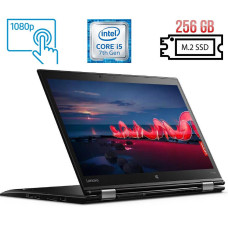 Ноутбук-трансформер Lenovo ThinkPad X1 Yoga (2nd Gen) / 14" IPS Touch / Core i5-7300U (2(4) ядра по 2.6-3.5 GHz) / 16GB DDR3 / 256GB SSD M.2 / HD Graphics 620 / WebCam / Fingerprint / USB 3.1 / HDMI б/в