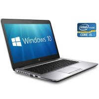 Ультрабук Б-класс HP EliteBook 840 G3 / 14" TN / Intel Core i5-6200U (2(4) ядра по 2.3-2.8 GHz) / 8GB DDR4 / 240GB SSD / HD Graphics 520 / WebCam / Win 10 Pro б/в