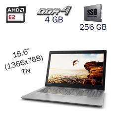 Ноутбук Lenovo IdeaPad 320-15AST / 15.6" TN / AMD E2-9000 (2 ядра по 1.8-2.2 GHz) / 4GB DDR4 / 256GB SSD / Radeon R2 Graphics / WebCam б/в