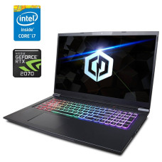 Ігровий ноутбук CyberPowerPC Tracer III 17 Xtreme / 17.3" (1920x1080) IPS / Intel Core i7-9750H (6 (12) ядер по 2.6 - 4.5 GHz) / 16 GB DDR4 / 1000 GB SSD M.2 / nVidia GeForce RTX 2070 Max-Q, 8 GB GDDR6, 256-bit / WebCam б/в