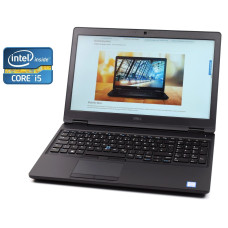 Ноутбук Dell Latitude 5590 / 15.6" (1366x768) TN / Intel Core i5-7300U (2 (4) ядра по 2.6 - 3.5 GHz) / 8 GB DDR4 / 240 GB SSD / Intel HD Graphics 620 / WebCam / Win 10 Pro б/в