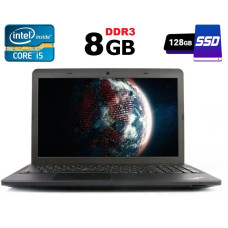 Ноутбук Lenovo ThinkPad E531 / 15.6" TN / Core i5-3230M (2(4) ядра по 2.6-3.2GHz) / 8GB DDR3 / 128GB SSD / HD Graphics 4000 / WebCam / DVD-RW / HDMI б/в