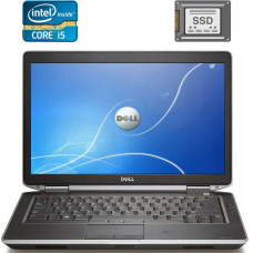 Ноутбук Dell Latitude E6430 / 14" (1366x768) TN / Intel Core i5-3210M (2 (4) ядра по 2.5 - 3.1 GHz) / 4 GB DDR3 / 120 GB SSD / Intel HD Graphics 4000 / HDMI б/в