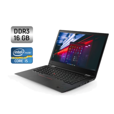 Ноутбук-трансформер Lenovo ThinkPad X1 Yoga 3rd / 14" (1920x1080) IPS Touch / Intel Core i5-8350U (4 (8) ядра по 1.7 - 3.6 GHz) / 16 GB DDR3 / 256 GB SSD / Intel UHD Graphics 620 / WebCam / Fingerprint / Windows 10 б/в