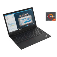 Ноутбук Lenovo ThinkPad E595 / 15.6" IPS / AMD Ryzen 7 3700U (4(8) ядра по 2.3-4GHz) / 8GB DDR4 / 256GB SSD / AMD Radeon RX Vega 10 / WebCam / Win 10 Pro б/в